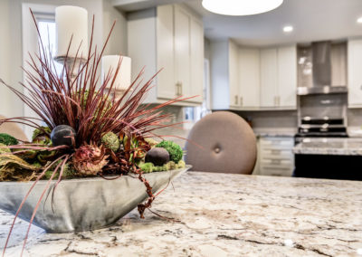 Kitchen Counter Decor - Home Staging - Whitby, Oshawa, Ajax, Bowmanville, Pickering, Brooklin, Port Perry