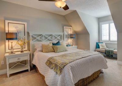 Guest Bedroom - Uxbridge, Port Perry, Whitby, Oshawa, Bowmanville - Home Staging